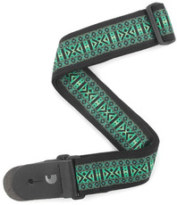 Planet Waves T20W1422 2 Inch Monterey 3 Guitar Strap (Green)