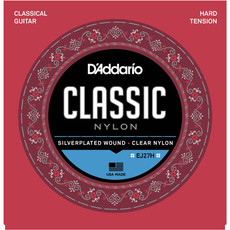 D'Addario EJ27H Student Hard Tension Nylon Classical Guitar Strings