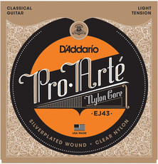 D'Addario EJ43 Pro-Arte Light Tension Nylon Classical Guitar Strings