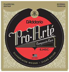 D'Addario EJ45C Pro-Arte Composite Normal Tension Nylon Classical Guitar Strings