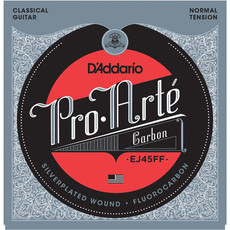 D'Addario EJ45FF Pro-Arte Carbon Dynocore Basses Normal Tension Nylon Classical Guitar Strings