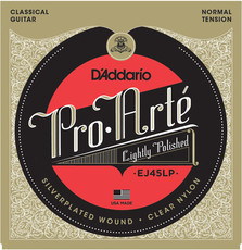 D'Addario EJ45LP Pro-Arte Lightly Polished Composite Normal Tension Nylon Classical Guitar Strings