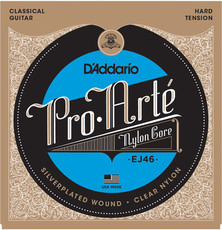 D'Addario EJ46 Pro-Arte Nylon Hard Tension Nylon Classical Guitar Strings