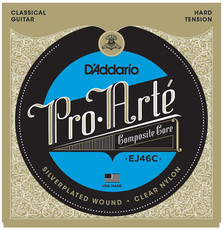 D'Addario EJ46C Pro-Arte Composite Hard Tension Nylon Classical Guitar Strings