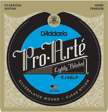 D'Addario EJ46LP Pro-Arte Lightly Polished Composite Hard Tension Nylon Classical Guitar Strings