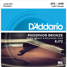 D'Addario EJ72 14-49 Phosphor Bronze Light Mandola Strings