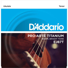 D'Addario EJ87T Pro-Arte Titanium Tenor Ukulele Strings