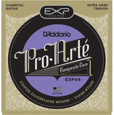 D'Addario EXP44 Pro-Arte Coated Extra Hard Tension Nylon Classical Guitar Strings