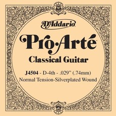 D'Addario J4504 80/20 Bronze Pro-Arte Normal Tension Bronze Wound 4th String