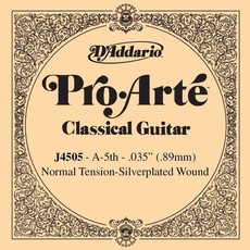 D'Addario J4505 80/20 Bronze Pro-Arte Normal Tension Bronze Wound 5th String