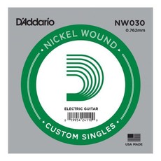 D'Addario NW030 .030 XL Nickel Wound Single String