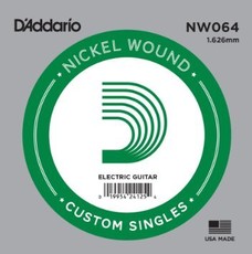 D'Addario NW064 .064 XL Nickel Wound Single String