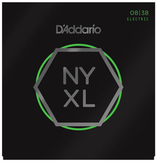 D'Addario NYXL 8-38 Nickel Wound Electric Guitar Strings