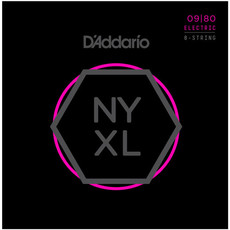 D'Addario NYXL 9-80 8 String Nickel Wound Electric Guitar Strings