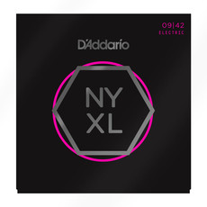 D'Addario NYXL0942 9-42 NYXL Nickel Wound Super Light Electric Guitar Strings