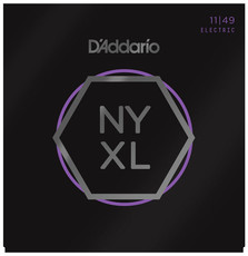 D'Addario NYXL1149 11-49 NYXL Nickel Wound Medium Electric Guitar Strings