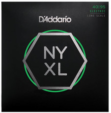 D'Addario NYXL4095 40-95 NYXL Super Light Long Scale 4 String Bass Guitar Strings