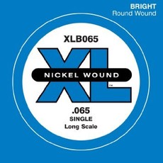 D'Addario XLB065 .065 XL Nickel Wound Long Scale Single Bass Guitar String