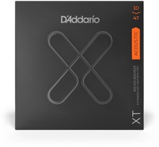 D'Addario XTABR1047 Coated 80/20 Bronze Acoustic Guitar Strings (10-47)