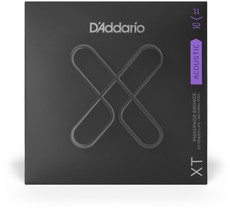 D'Addario XTAPB1152 Coated Phosphor Bronze Acoustic Guitar Strings 011-052 (11-52)