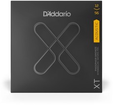 D'Addario XTAPB1256 Coated Phosphor Bronze Acoustic Guitar Strings (12-56)