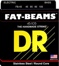 DR FB-45 Fat-Beams Series 45-105 Medium Stainless Steel Bass Guitar Strings