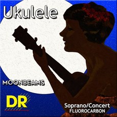 DR UFSC MoonBeams Soprano or Concert Fluorocarbon Ukulele Strings