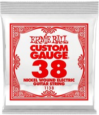 Ernie Ball 1138 .038 Nickel Wound Electric Guitar Single String