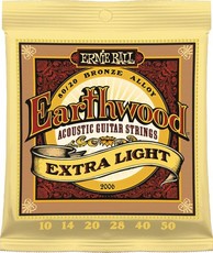 Ernie Ball 2006 Earthwood Extra Light 80/20 Bronze Acoustic Guitar Strings