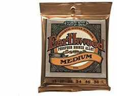 Ernie Ball 2144 13-56 Medium Phosphor Bronze Acoustic Guitar Strings