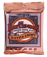 Ernie Ball 2150 Earthwood Extra Light Phosphor Bronze Acoustic Guitar Strings