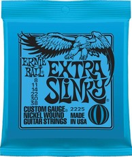 Ernie Ball 2225 Extra Slinky 08-38 Nickel Wound Electric Guitar Strings