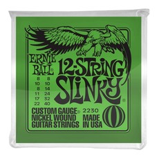 Ernie Ball 2230 8-40 Slinky Nickel Wound 12 String Electric Guitar Strings