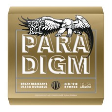 Ernie Ball Paradigm 80/20 Bronze Medium Light 12 - 54 Acoustic Guitar Strings