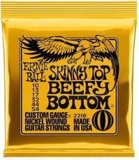 Ernie Ball Skinny Top Beefy Bottom Slinky 10-54 Nickel Wound Electric Guitar Strings