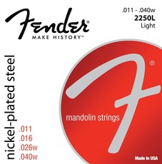 Fender 2250L Nickel Plated Steel 11-50 Mandolin Strings