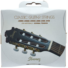 Ibanez ICLS6NT Clear and Silver Plated Normal Tension Classical Guitar Strings