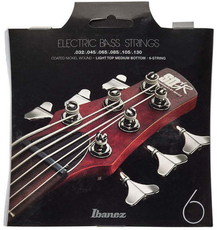 Ibanez IEBS6C 32-130 6 String Nickel Light Top Medium Bottom Coated Bass Guitar String