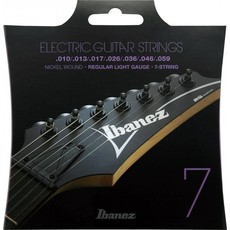 Ibanez IEGS71 10-59 Nickel Wound Regular Light 7 String Electric Guitar Strings