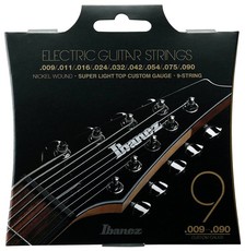 Ibanez IEGS9 9-90 Nickel Wound Super Light Long Scale 9 String Electric Guitar Strings