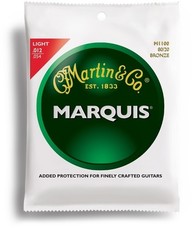 Martin M1100 Marquis 12-54 80/20 Bronze Light Acoustic Guitar Strings