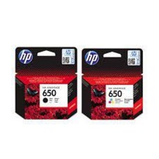 HP Ink Combo Pack Black 650 & Colour 650/HP650 OEM