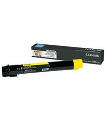 LEXMARK X950, X952, X954 Yellow Extra High Yield Toner Cartridge - 22 000 pgs