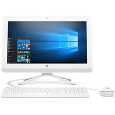 HP 20 Celeron-J4005 20-c403ni 19.5" FHD All-in-One PC in Snow White