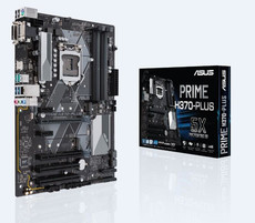 ASUS PRIME H370-PLUS Intel H370 LGA 1151 (Socket H4) ATX Motherboard