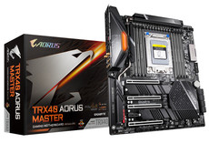 Gigabyte - TRX40 AORUS MASTER sTRX4 AMD SATA 6Gb/s Extended ATX Motherboard