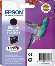 Epson - Ink - T0801 - Black - Hummingbird