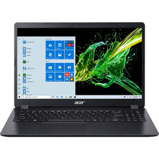 Acer Aspire 3 A315-56-57X5 Notebook PC - Core i5-1035G1 / 15.6" FHD / 12GB RAM / 512GB SSD / Win 10 Home / Black (NX.HS5EA.002)