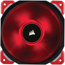 Corsair ML140 PRO LED 140mm PWM Premium Magnetic Levitation Cooling Fan - Red