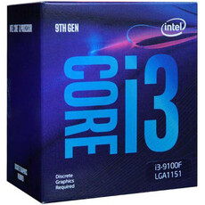 Intel Core i3-9100F Processor (BX80684I39100F)